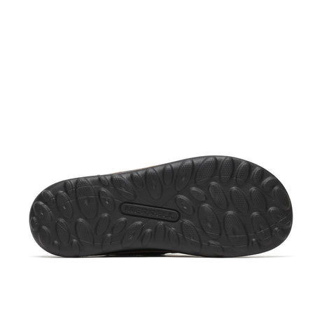 Merrell Men's Cove Leather Backstrap Sandals - Black