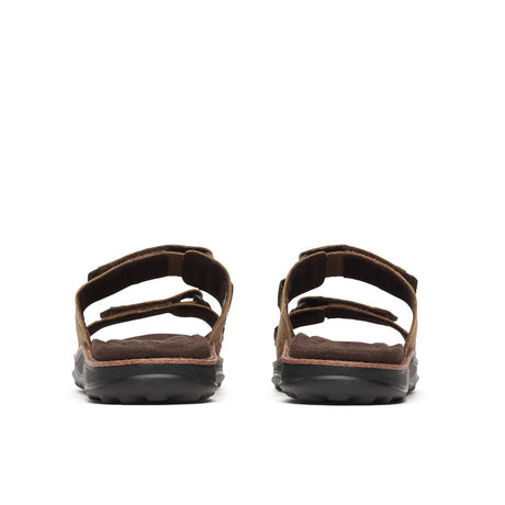 Merrell Men's Cove Leather Slide Sandals - Coffee