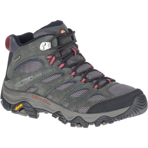 Merrell Men's Moab 3 Mid WP Hikers Wide Beluga - Beluga