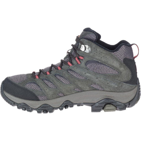 Merrell Men's Moab 3 Mid WP Hikers Wide Beluga - Beluga