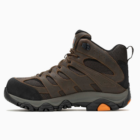 Merrell Men's Moab Vertex 2 Mid WP CF CSA Work Boots Earth - Earth