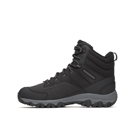 Merrell Men's Thermo Akita Mid Waterproof Winter Boots Black - Black