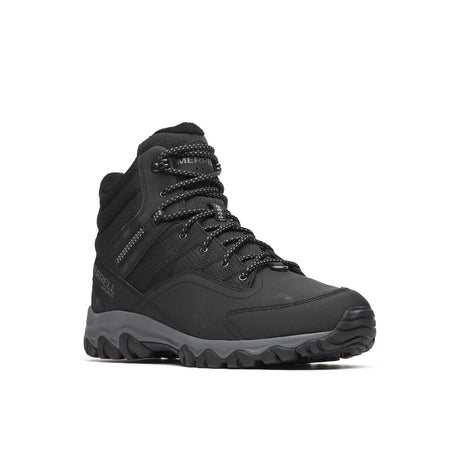 Merrell Men's Thermo Akita Mid Waterproof Winter Boots Black - Black