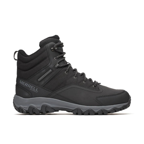 Merrell Men's Thermo Akita Mid Waterproof Winter Boots Black - Black