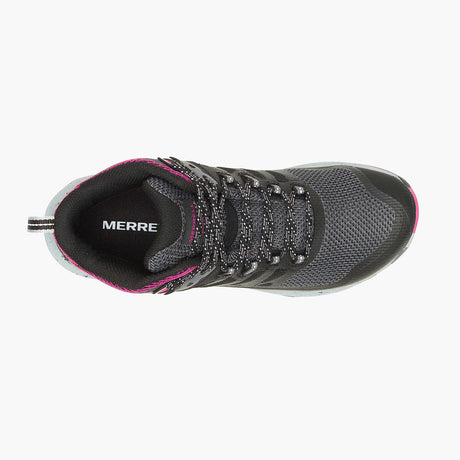 Merrell Women's Antora 3 Mid WP Shoes - Black/Fuchsia