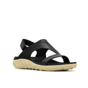 Merrell Women's District 4 Luxe Backstrap Sandals Wide - Black