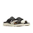Merrell Women's Fleur Leather Slide Sandals - Black/Stucco