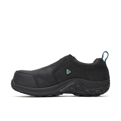 Merrell Work Men's Jungle Moc LTR CT CSA Shoes Wide Black - Black