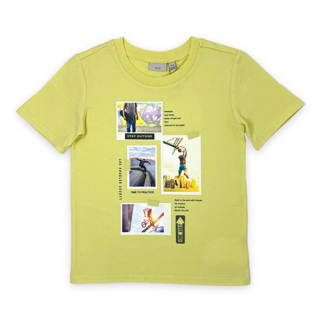 Mid Kids Boys Short Sleeve T-Shirt - A&M Clothing & Shoes