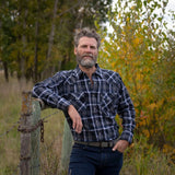 MWG Men's Flannel LS Snap Shirt - A&M Clothing & Shoes
