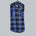 MWG Men's Plaid Longsleeve Snap Shirt - Blue