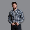 MWG Men's Plaid Longsleeve Snap Shirt - Sage