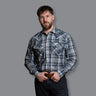 MWG Men's Plaid Longsleeve Snap Shirt - A&M Clothing & Shoes