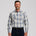 MWG Men's Plaid Longsleeve Snap Shirt - Blue Check