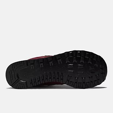 New Balance Men's 574 Core Shoes - Burgundy