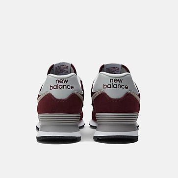 New Balance Men's 574 Core Shoes - Burgundy