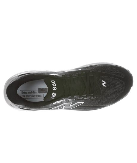 New Balance Men's Fresh Foam X 860v15 Running Shoes Wide - Black