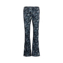 No Way Monday Youth Girls Flared Pants - Dark Blue