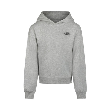 No Way Monday Youth Girls Hoodie - Grey