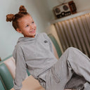 No Way Monday Youth Girls Hoodie - Grey