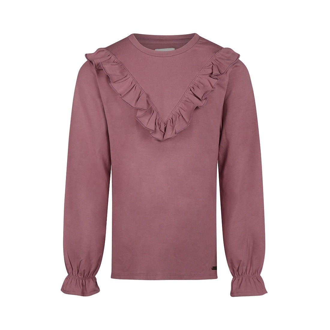 No Way Monday Youth Girls Long Sleeve Ruffle T-Shirt - A&M Clothing & Shoes - Westlock