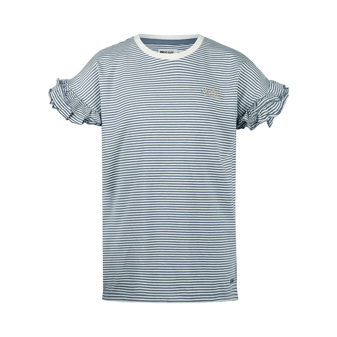 No Way Monday Youth Girls Ruffle Sleeve T-Shirt - A&M Clothing & Shoes