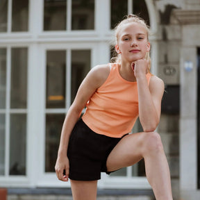 No Way Monday Youth Girls Shorts - Black