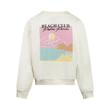 No Way Monday Youth Girls Sweatshirt - Off White