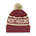 Northbound Classic Pom Beanie - Maroon/Natural