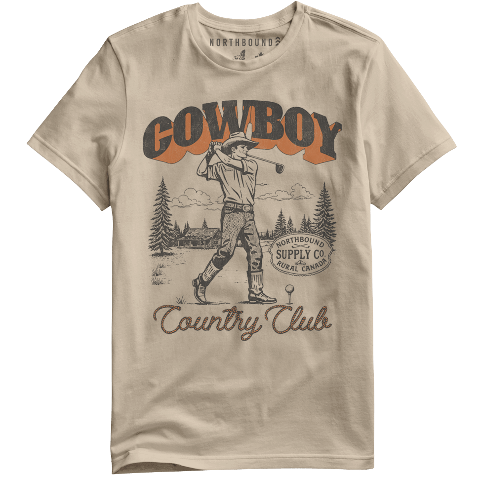 Northbound Men's Cowboy Country Club T-Shirt - A&M Clothing & Shoes