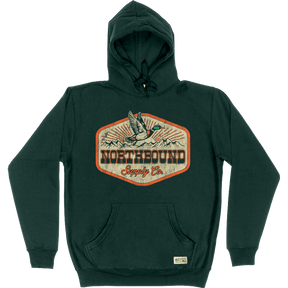 Northbound Men's Flying Duck Hoodie - Forest