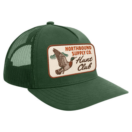 Northbound Men's Hunt Club Trucker Hat - Hunter Green