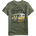 Northbound Men's It's Time For Camping T-Shirt - Military Green