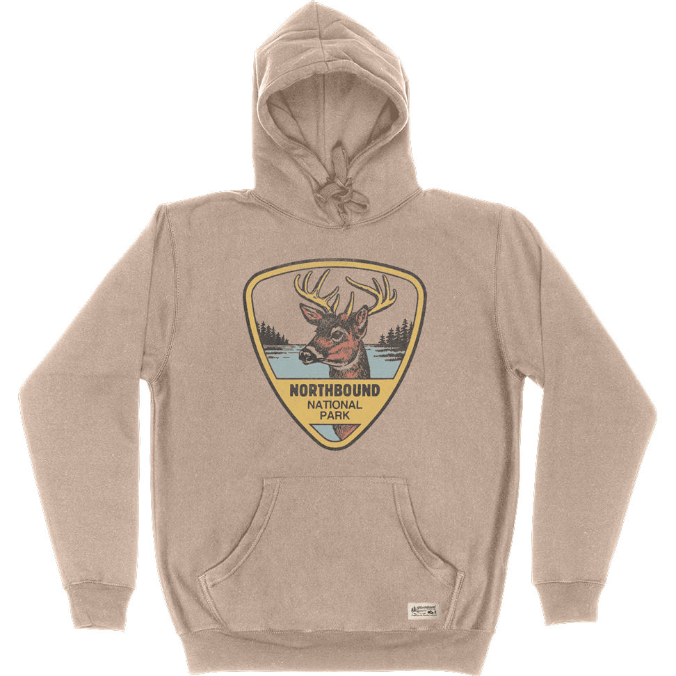 Northbound Men's National Park Hoodie - Sand