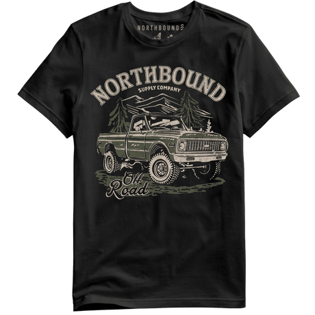 Northbound Men's Off Road T-Shirt - Black