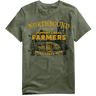 Northbound Men's Support Farmers T-Shirt - Military Green