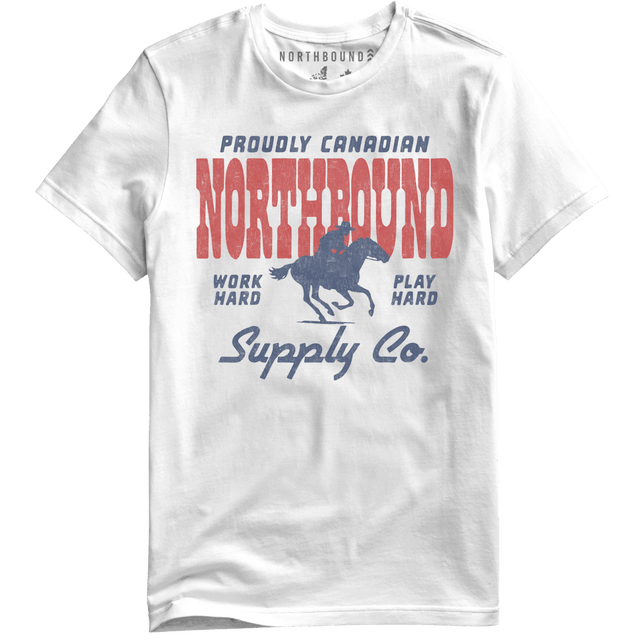 Northbound Men's Work Hard, Play Hard T-Shirt - A&M Clothing & Shoes