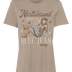 Northbound Women's Blue Jean Baby T-Shirt - Brown Heather