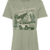 Northbound Women's Cabin T-Shirt - Olive Heather