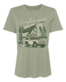 Northbound Women's Cabin T-Shirt - Olive Heather