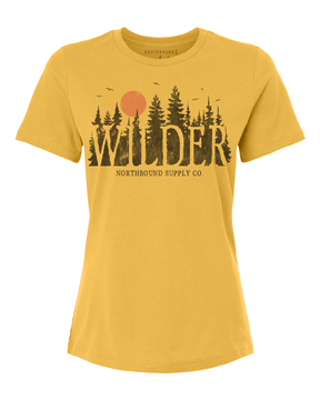 Northbound Women's Wilder T-Shirt - Mustard