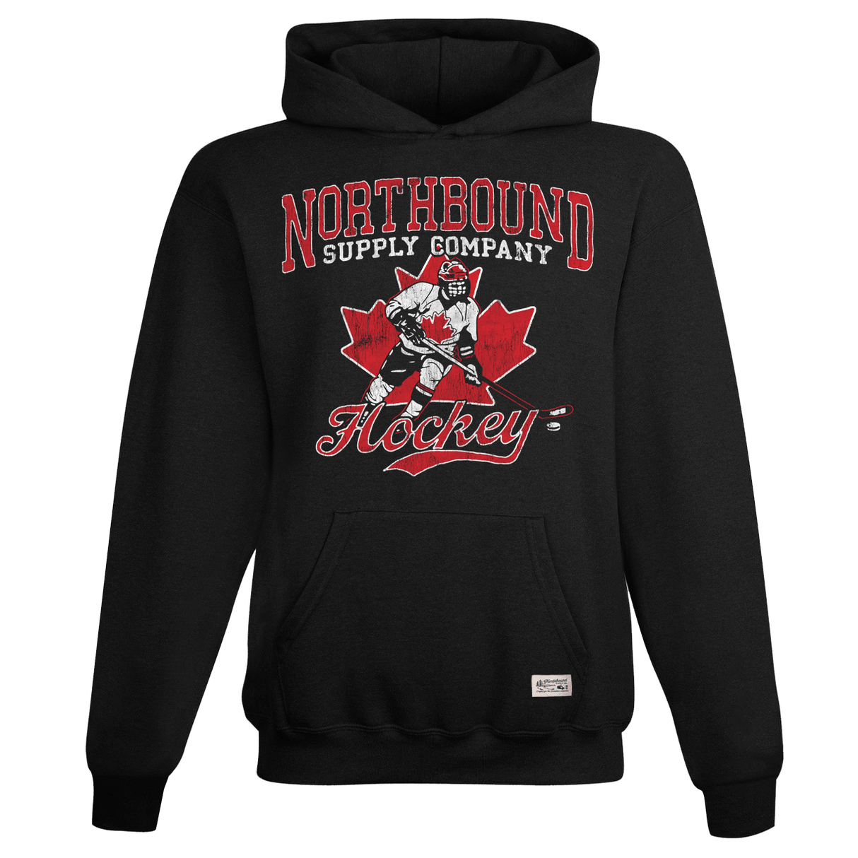 Northbound Youth Boys Canada Hockey Hoodie - Black