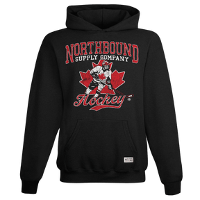 Northbound Youth Boys Canada Hockey Hoodie - Black