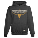 Northbound Youth Boys Canadian Prairies Hoodie - Charcoal Heather