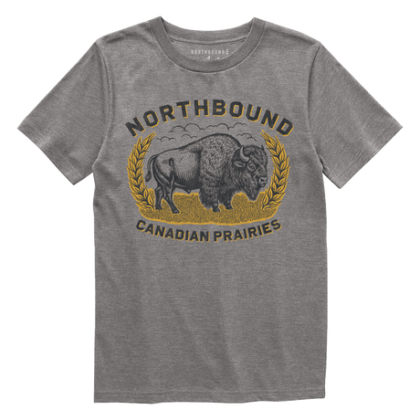 Northbound Youth Boys Canadian Prairies T-Shirt - A&M Clothing & Shoes - Westlock