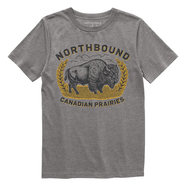 Northbound Youth Boys Canadian Prairies T-Shirt - A&M Clothing & Shoes