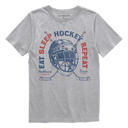 Northbound Youth Boys Eat Sleep Hockey T-Shirt - Grey Heather
