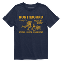 Northbound Youth Boys Hockey Shop T-Shirt - Navy