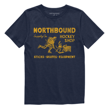 Northbound Youth Boys Hockey Shop T-Shirt - A&M Clothing & Shoes - Westlock