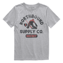 Northbound Youth Boys Hockey T-Shirt - Grey